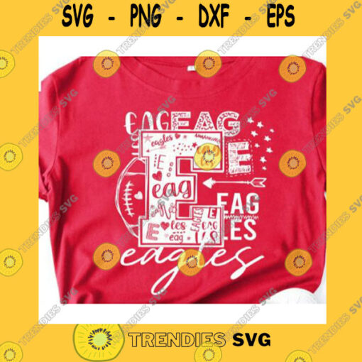 School SVG Eagles Svg Football Svg Cameo Cricut Mama Svg Eagles Png CheerleaderIron On Eagles School Team Svg Love Eagles Svg Eagles Fan Svg