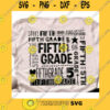 School SVG Fifth Grade Svg 5Th Grade Svg Student Svg Back To School Svg Cricut SvgSilhouette First Day Of School SvgFifth Grade Typography Svg