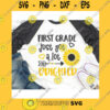 School SVG Girl 1St Grade Svg Back To School Svg First Grade Just Got A Lot Brighter Svg 1St Grade Shirt Sunflower Svg Files For Cricut Png Dxf