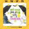 School SVG Girl 1St Grade Svg First Grade Just Got A Lot Sweeter Back To School Svg Baby Girl Pineapple Funny Shirt Svg Files For Cricut Png Dxf