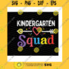 School SVG Kindergarten Squad Svg Custom Grade Back To School 1St Day Of School Kinder Kid Teacher Gifts Teacher Squad CricutSvgdxfjpgepspng