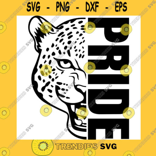 School SVG Leopards Svg Leopard Pride High School Mascot School Spirit Leopards Cricut Cut Files Silhouette School Pride