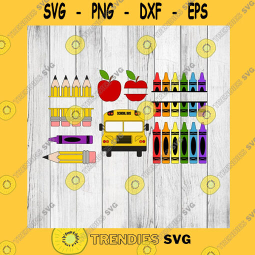 School SVG School Bundle Svg Png Instant Download