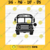 School SVG School Bus Svg Cut File Silhouette School Bus Driver Svg For Cricut Png Print File Simple Bus Design For Cutting Machines