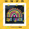 School SVG Second Grade Rainbow SvgCustom GradeBack To SchoolHello 2Nd GradeHeart RainbowTeacher Life2Nd Grade KidCricut Svgpngpdfdxfeps