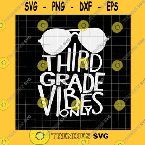 School SVG Thirdgarten Vibes Only Svg Teacher Quote Svg Back To School Quote Svg Cricut And Silhouette