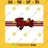 School SVG Tiger Svg High School Mascot School Spirit Tiger Stripes Tiger Sports Cricut Cut Files Silhouette. Tiger Clipart