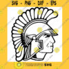 School SVG Trojans Svg Spartan Svg School Spirit Mascot Cricut Cut Files Silhouette