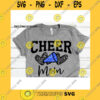 Sport SVG Cheer Mom Svg Leopard Glitter Blue Cheerleader Svg Football Leopard Print Heart Svg Cheer Group Shirts Svg Cheer Mom Shirt Iron On Png
