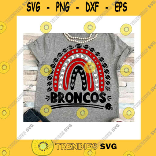 Sport SVG Football Svg Dxf Jpeg Silhouette Cameo Cricut Printable Football Iron On Broncos Sign Football Rainbow Cheer Helmet Cheerleader Cute Sprit
