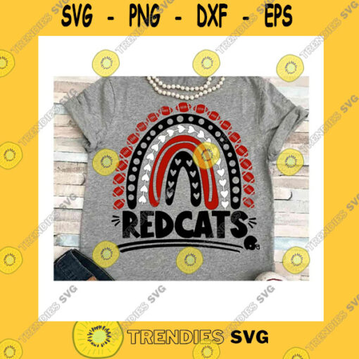 Sport SVG Football Svg Dxf Jpeg Silhouette Cameo Cricut Printable Football Iron On Redcats Football Rainbow Svg Helmet Svg Cheerleader Cute Fun Cats