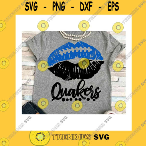 Sport SVG Football Svg Dxf Jpeg Silhouette Cameo Cricut Printable Football Mimi Iron On Quakers Lips Football Lipstick Lips Mom Cheerleader Sign Fall