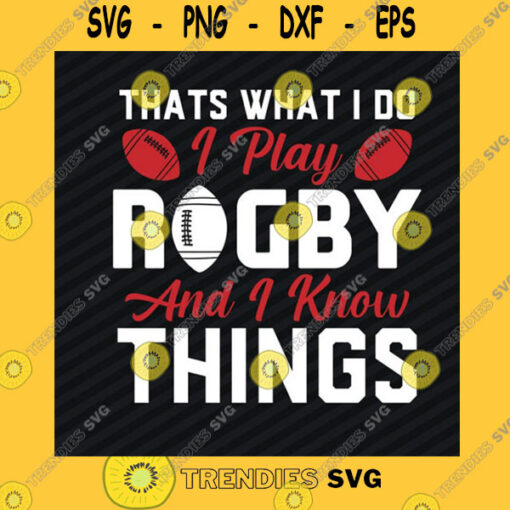 Sport SVG Funny I Play Rugby Svg Rugby Mom Svg Sports Svg Png Cut File For Rugby Lovers