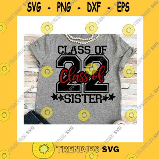 Sport SVG Senior Sister Svg Dxf Jpeg Silhouette Cameo Cricut Class Of 2022 Football Basketball Iron On Cheerleader Group Matching Wrestling Soccer