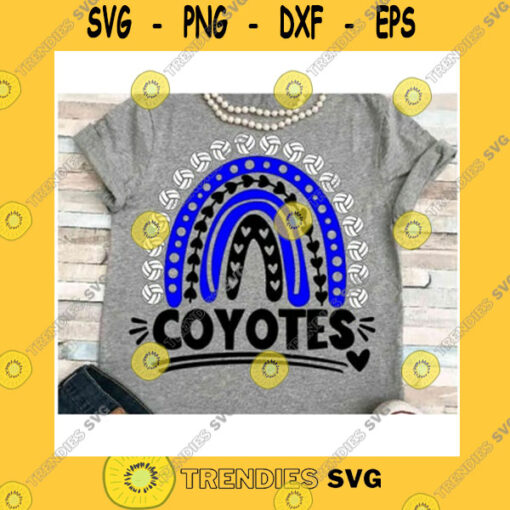 Sport SVG Volleyball Svg Dxf Jpeg Silhouette Cameo Cricut Sublimation Ace Iron On Coyotes Sign Spike Set Rainbow Heart Sign Mom Spirit Shirt Grandma