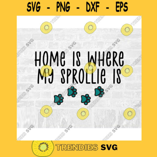 Sprollie SVG Sprollie Ornament Sprollie Cut File Sprollie Dog SVG Sprollie Png Paw Print SVG Dog Quote Svg Commercial Use Svg