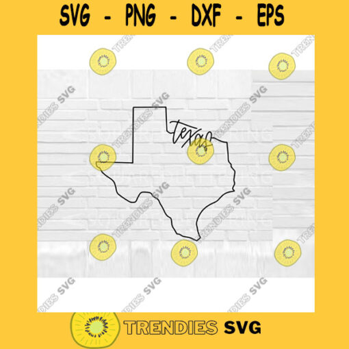 Texas SVG Hand Lettered SVG Texas svg Texas outline svg cut files for cricut svg png