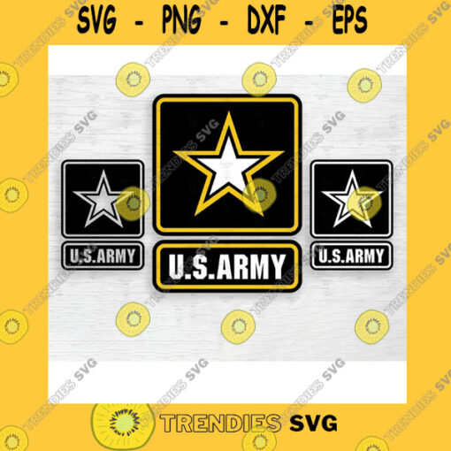 Veteran SVG Us Army Logo Svg Us Army Badge Svg Army Sign Svg Army Soldier Badge Svg Us Army Vector File Us Army Digital File Silhouette Cricut 124