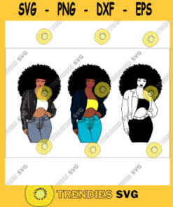 Woman Bundle svg Afro queen black power Black woman svg black girl svg black queen svg thick women svg curvy svg svg sunglasses svg
