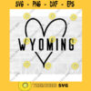 Wyoming SVG WY Svg Wyoming Heart Svg Hand Drawn Heart Svg Wyoming Love Svg WY Png Doodle Heart Svg Commercial Use Svg