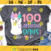 100 Day of School Svg 100 Days with My Tribe Teacher Svg Funny Svg 100th Day Shirt Svg Kids 100th Day Svg Cut File for Cricut Png Dxf.jpg