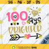 100 Day of School Svg Llama Svg Funny Svg Cute 100 Days Shirt Svg 100 Llamazing Days Girl 100th Day Svg Cut Files for Cricut Png Dxf.jpg