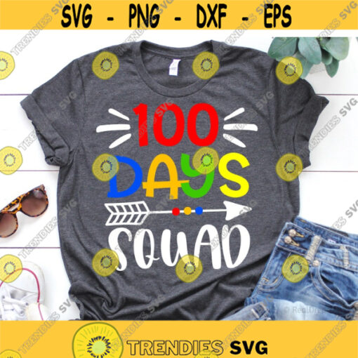 100 Days Smarter Svg 100 Days of School Shirt Svg Kids 100th Day of School Funny Fox 100th Day of School Svg File for Cricut Png