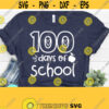 100 Days Smarter Svg Teacher Gift Ideas Teacher Quote Svg Teacher Svg Files Svg Dxf Eps Png Silhouette Cricut Cameo Digital Design 727