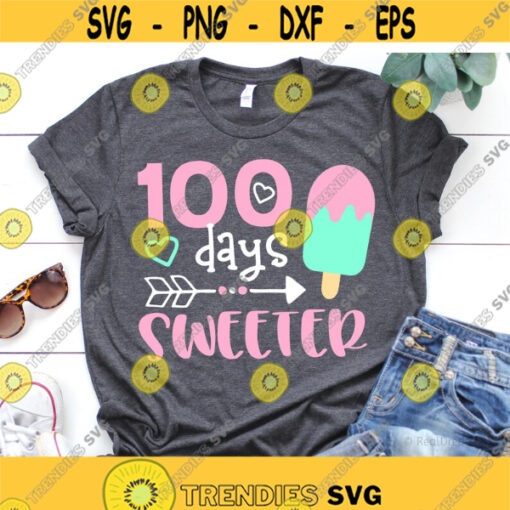 100 Days Squad Svg 100 Days of School Svg Girl 100th Day of School Funny 100 Days Teacher 100 Days Shirt Svg Files for Cricut Png