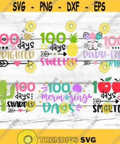 100 Days of Fiesta Svg Boy 100 Days Shirt Svg Funny Svg 100th Day 100 Days of School Mexican 100 Days Svg File for Cricut Png Dxf.jpg