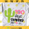 100 Days of School Svg 100 Days Sharper Kids Svg 100th Day Shirt Svg Girl Boy 100th Day Svg Funny Pencil Svg Files for Cricut Png Dxf.jpg