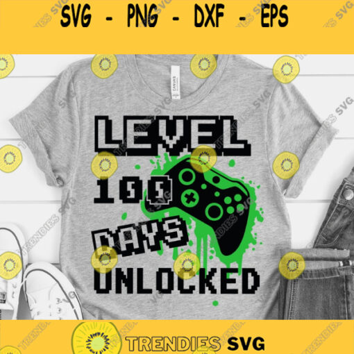 100 Days of School Svg 100 Days Svg 100th Day of School Svg School Svg Gamer Svg Teacher Svg Designs For Cricut Sublimation Design