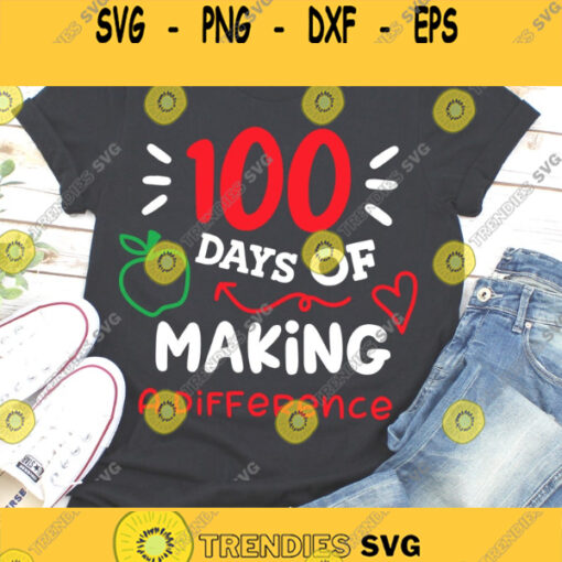 100 Days of School Svg Teacher Svg Svg School Svg Kids Svg Teacher Svg Designs For Cricut Sublimation Designs Downloads