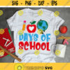 100 Days of School svg 100th Day of School svg Teacher svg School svg Pencil svg dxf png Clipart Print Cut File Cricut Silhouette Design 872.jpg