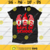 100 Days of School svg Gnomes svg Three Gnomes svg Gnome svg School svg dxf png School Shirt Design Cut File Cricut Silhouette Design 848.jpg
