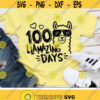 100 Llamazing Days Svg 100th Day of School Svg Dxf Eps Png Funny Llama Saying Svg Kids Cut Files Teacher Clipart Silhouette Cricut Design 1921 .jpg