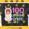 100 Mermazing Days Svg 100 Days of School Svg Mermaid Svg 100 Days Smarter 100 Days Shirt Baby Girl Svg School Svg for Cricut Png Dxf.jpg