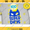 100 Super Days Svg Super Days of School Svg Superhero 100 days Svg Dxf Eps Png Design 99 .jpg