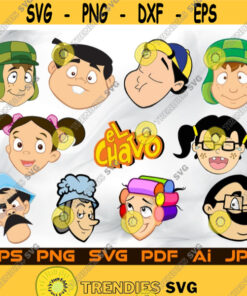 11 Svg El Chavo Del 8 Svg El Chavo Del Ocho Svg El Chavo Birthday Svg Cut Files Cartoon Svg Silhouette Svg Clipart Png El Chavo Images Design -10