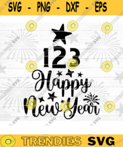 123 Happy New Year SVG Cut File Happy New Year Svg Hello 2021 New Year Decoration New Year Sign Silhouette Cricut Printable Vector Design 1512 copy