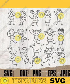 15 Sticky Figure Kids Instant Download Sticky Figure svg Kids svg Kid Shirt svg Sticky Figure png Sticky Figure Clipart Kids Cutfile copy