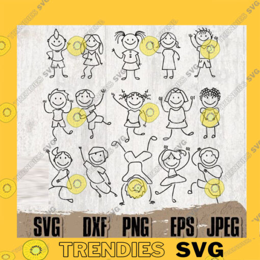 15 Sticky Figure Kids Instant Download Sticky Figure svg Kids svg Kid Shirt svg Sticky Figure png Sticky Figure Clipart Kids Cutfile copy