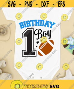 1st Birthday football svg Birthday boy svg Football svg Football birthday SVG First birthday football