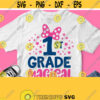 1st Grade Magical Svg Girl School Shirt Svg First Grade Girl Svg Cut File for Cricut Design Silhouette Cameo Studio Printable Iron on Design 565 1
