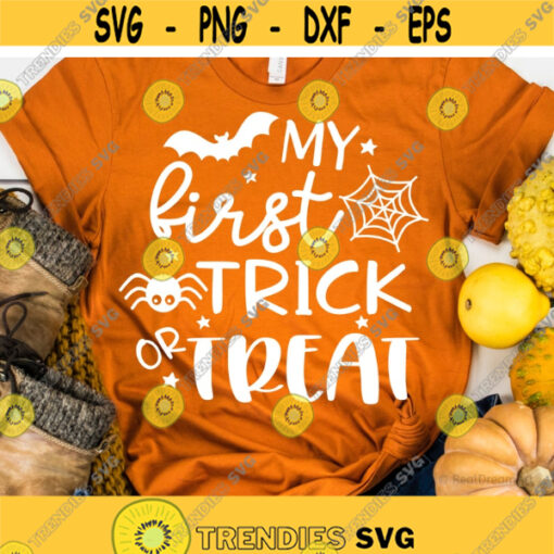 1st Halloween Svg My First Halloween Svg Babys 1st Halloween Svg Cutting files for Cricut Silhouette Cameo Eps Png