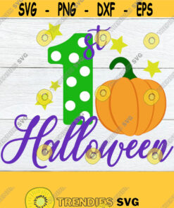 1st Halloween. First Halloween. Cute halloween. Halloween svg. First Halloween SVG First Halloween SVG My 1st halloween Cut FIle SVG Design 357