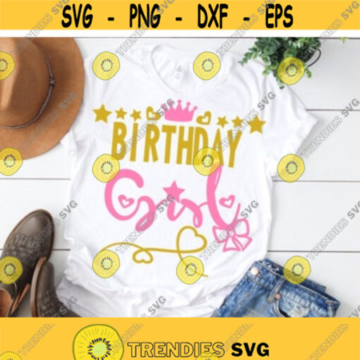 1st birthday svg birthday svg birthday girl svg Birthday girl svg first birthday svg Kids svg iron on clipart SVG DXF eps png Design 5
