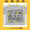 1st grade is on Point svgFirst grade svgFirst day of school svgBack to school svg shirtHello first grade svgFirst grade clipart