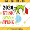 2020 Stink Stank Stunk Decal Files cut files for cricut svg png dxf Design 413