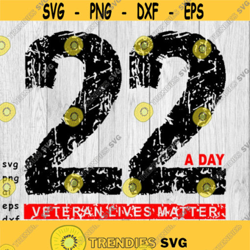 22 A Day svg png ai eps dxf DIGITAL FILES for Cricut CNC and other cut or print projects Design 173
